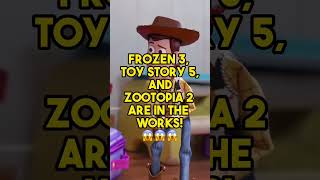 Disney anuncia Toy Story 5, Frozen 3 y Zootrópolis 2