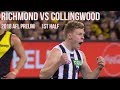 Richmond vs Collingwood Preliminary final 2018 All the goals, behinds & highlights 1stHALF