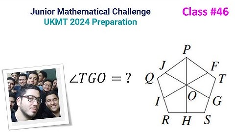 UKMT JMC 2024 2023 2022 Junior Mathematical Challenge Tutor Preparation Problems Solutions Olympiad