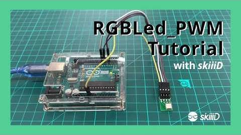 skiiiD - Easiest way to code RGB Led PWM on Arduino.