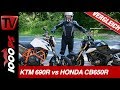 Einzylinder oder Vierzylinder? KTM 690 Duke R vs Honda CB650R Vergleich!