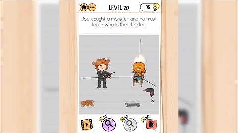 Brain Test 2 | Monster Hunter Joe | Level 20 - Joe caught a monster and he must learn