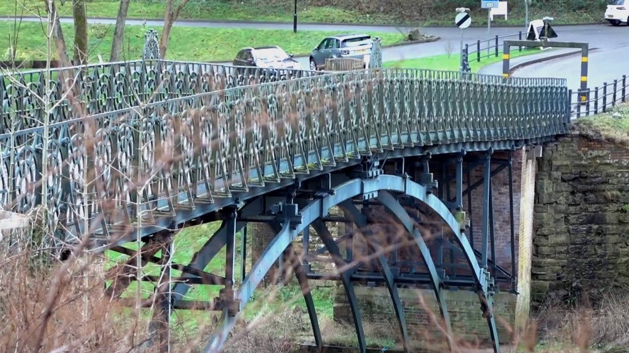 Coalport Bridge and the Woodbridge Inn
