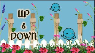 Up and down concept for kids