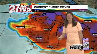 Wildfire smoke drops our air quality to unhealthy levels