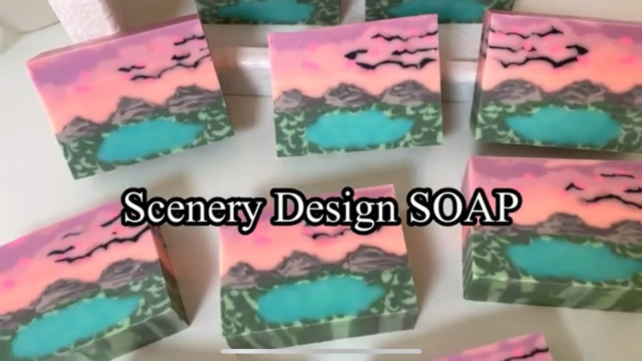 Scenery Design SOAP 풍경 디자인 비누 만들기 홍대비누공방 