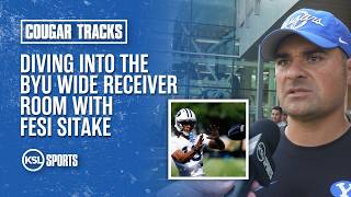 Breaking down BYU s wide receiver room with PGC Fesi Sitake