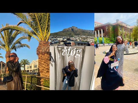 MARCH IN CAPETOWN , SISTER’s GRADUATION AT UCT🫶🏾❤️