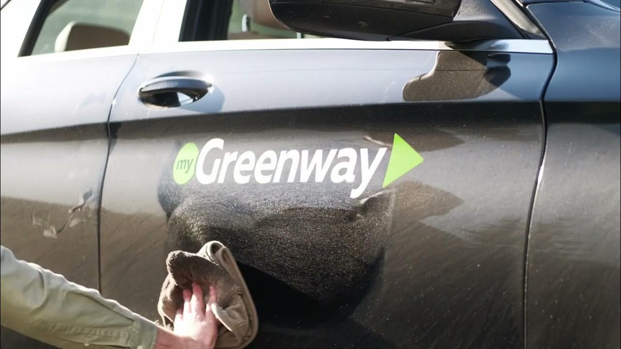 Автополотенце для влажной уборки AUTO S16 Green Fiber - YouTube