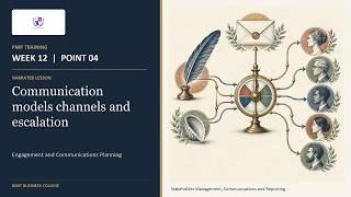 PMP Training | W12 P04 Lesson | Communication models channels and escalation