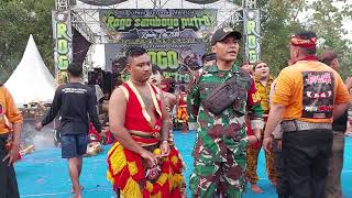 Viral Ricuh Penonton Nantang Bantengan❗️ Jaranan Rogo Samboyo Putro Live Sidowarek plemahan kediri