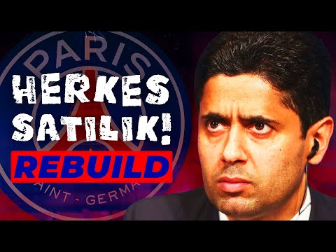 PSG BAŞKANI ÇILDIRDI! TÜM TAKIM SATILIYOR // PSG HERKES SATILIK REBUILD CHALLENGE // FIFA 23 KARİYER