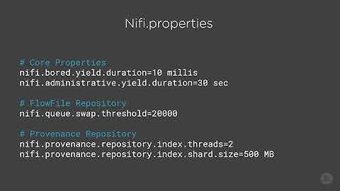 21 Configuring and Tuning Apache NiFi