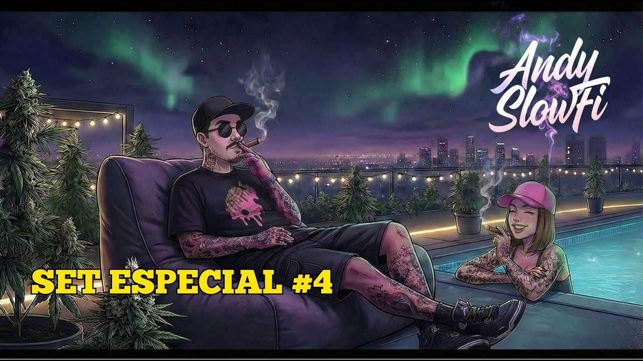 Andy SlowFi - Burn Slow • 420 Hip Hop After Hours | 1 Hour