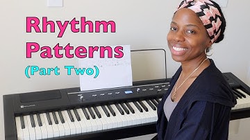 How Piano "Rhythm Patterns" Work (learn 2 new patterns)