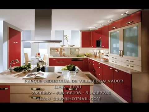 Muebles en melamine parque industrial de villa el salvador lima ... Diseño de cocina Industrial mueble