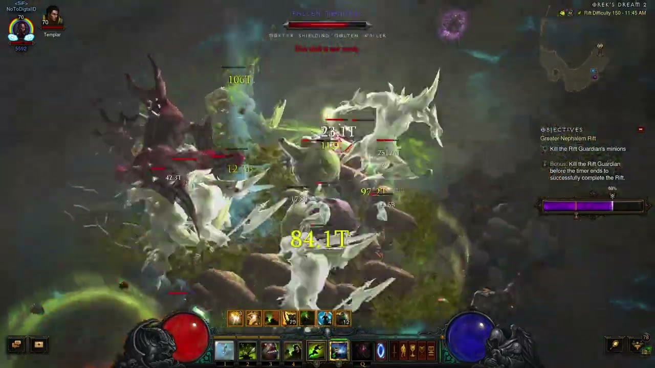 diablo 3 season 31 rank 1 world witch doctor, helltooth bears