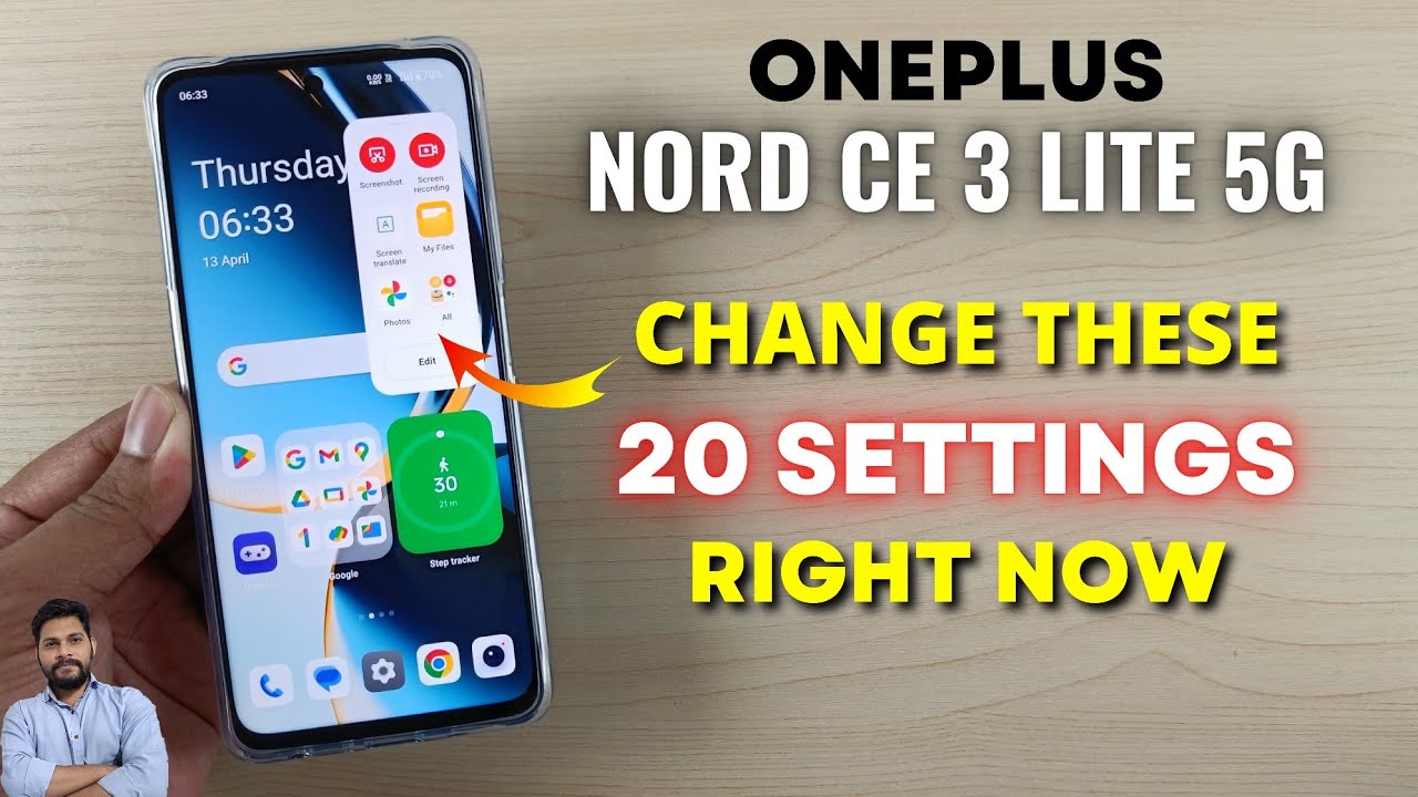 OnePlus Nord CE 3 Lite 5G Change These 20 Settings Right Now YouTube