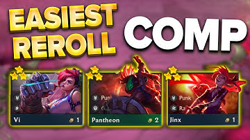 PUNK REROLL IS JUST *FREE* LP!!! | Teamfight Tactics Set 10 Ranked
