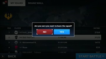 How to leave a hacker squad easily in Modern Combat 5.