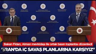 Hakan Fidan'dan Alman gazeteciye Cevap #hakanfidan #germany #almanya #basınaçıklaması #haber #iran