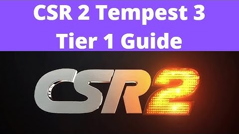 Tempest 3 Tier 1 Guide CSR2, Which cars can beat tempest 3 (see description for more details)