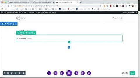MemberPress Content Protection Add-On for Divi Page Builder