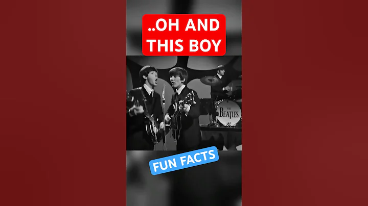 THIS BOY - Fun Fact #TheBeatles #JohnLennon #paulmccartney #georgeharrison  #ringostarr