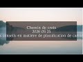 Chemin de croix - 2026 05 25 - Pour obtenir des conseils en matière de planification de carrière ...