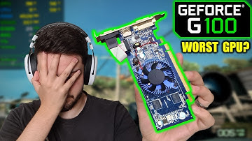 GeForce G 100 | The Slowest GPU I