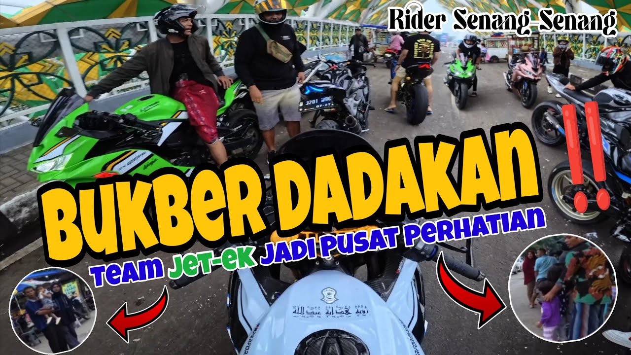 SUASANA KETIKA ROMBONGAN ZX25R LEWATIN TEMPAT WAR TAKJIL‼️SEMUA DIBUAT GABISA NOLAK BUAT GA NENGOK