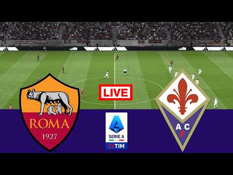 Video In Diretta : Roma vs Fiorentina | Serie A 2025/26 | Streaming completo della partita