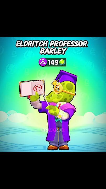 NEW ELDRITCH PROFESSOR BARLEY SKIN! 😳 #brawlstars #shorts #fypシ゚viral #flyxo