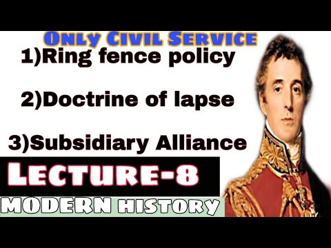 Ring Fence Policy of British in India in Hindi | Modern History for UPSC |  Spectrum - YouTube