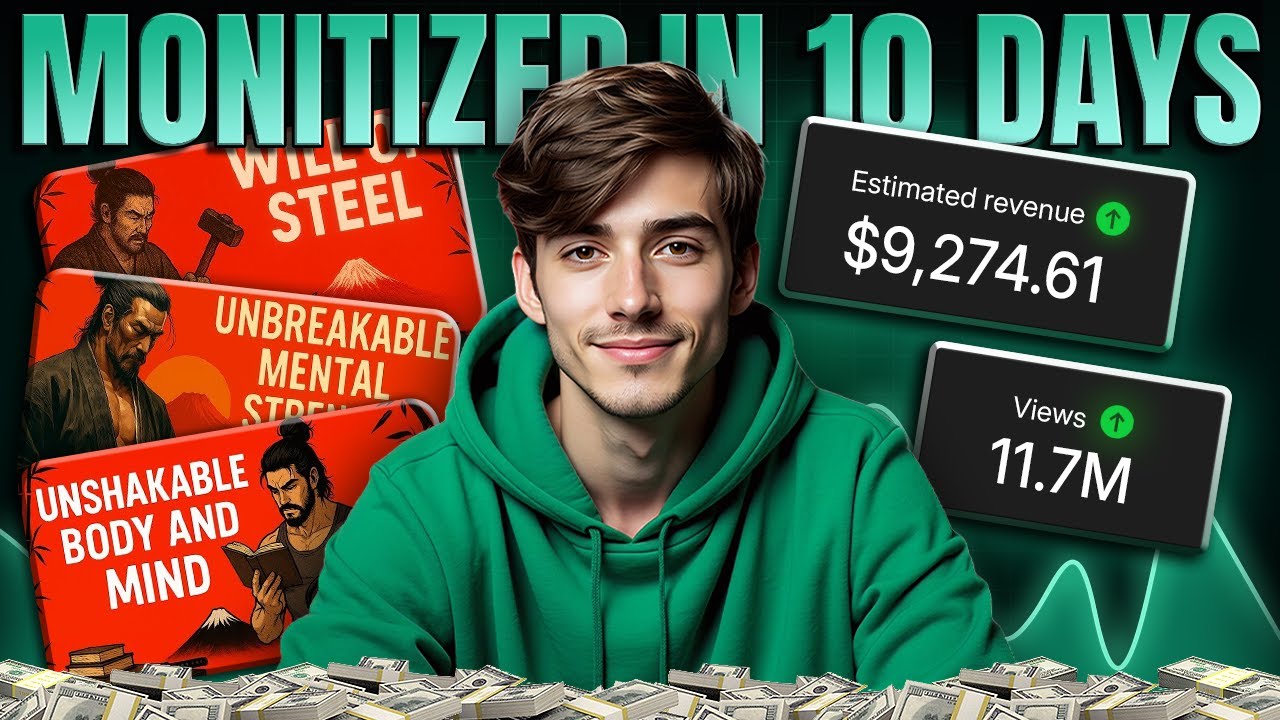 Как я создал вирусный философский YouTube-канал, используя только искусственный интеллект (полный...