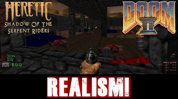Heretic E1M1 Meets Doom / REALISM MODE!