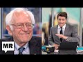 Bernie Tries Not To Laugh As CBS Anchor Mocks GOP&#39;s Ridiculous Platform