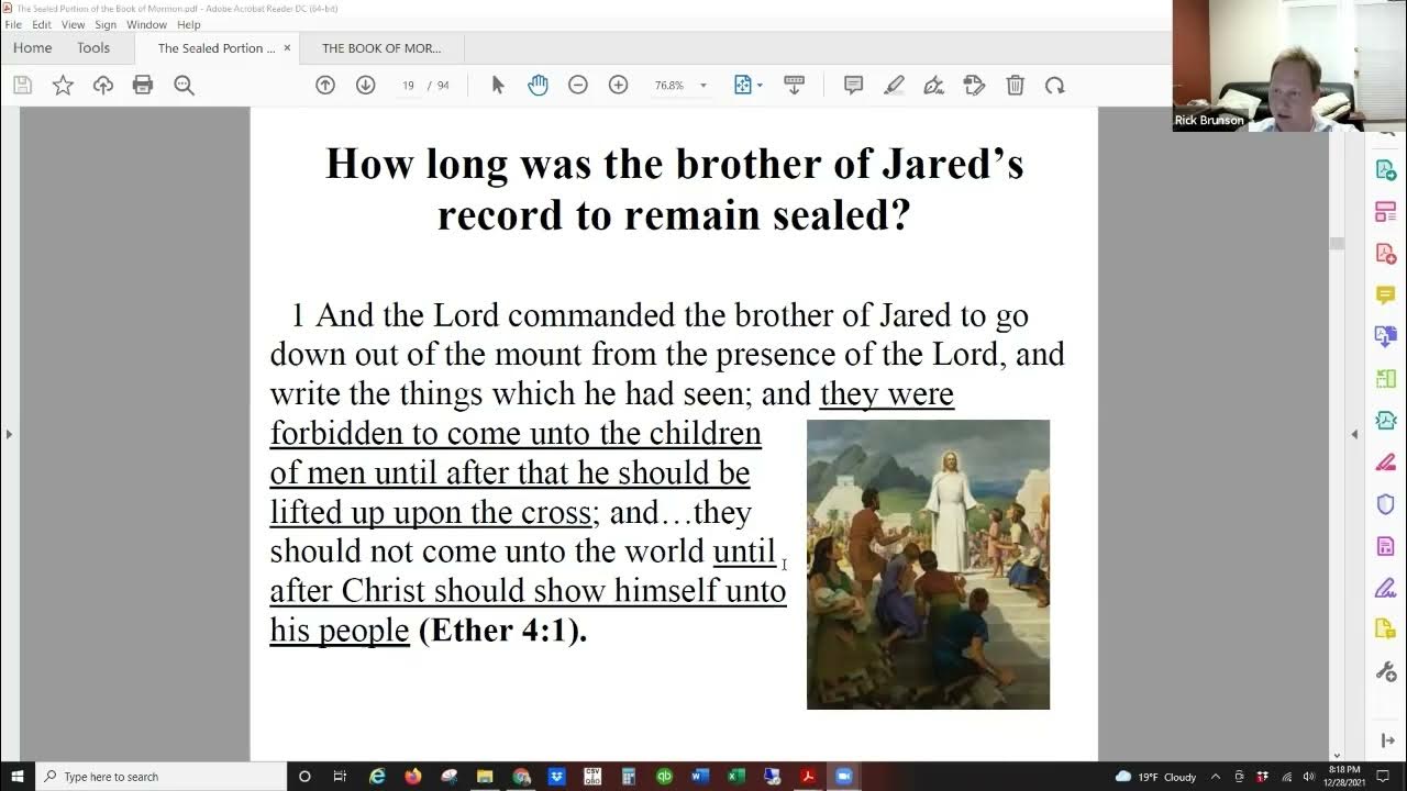 The Sealed Portion of the Book of Mormon YouTube