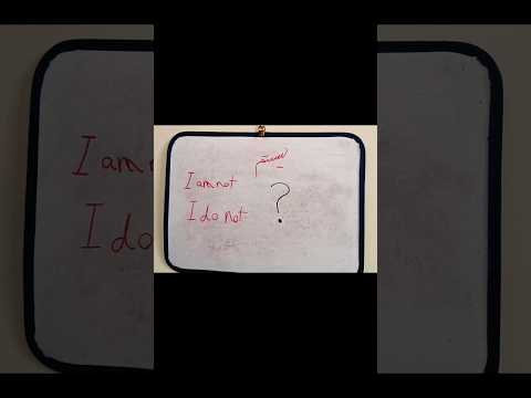 نیستم رو بگیم I Am Or I Don T Education