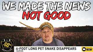 What To Do If YOUR Snake Escapes