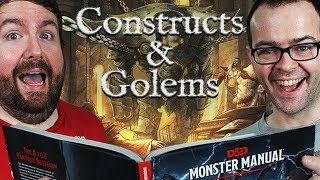 Constructs & Golems in 5e Dungeons & Dragons  Web DM Dungeon Monsters