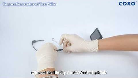 【COXO】C-ROOT I（V）Root Apex Locator Operation Video