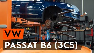 Videoanleitungen: Wie Stoßdämpfer Feder wechseln VW PASSAT Variant (3C5)