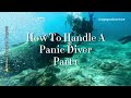 How To Handle A Panic Diver (Part 1)