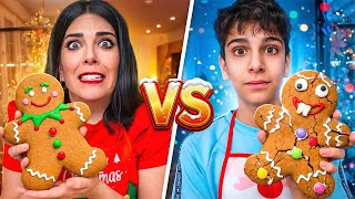 Galleta de Jengibre Gigante "Perfecta" vs "Fail Épico"🎄🍪