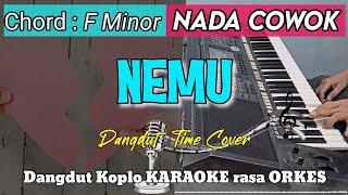 NEMU KARAOKE - Gilga Sahid Versi Dangdut Koplo KARAOKE rasa ORKES || Nada Cowok