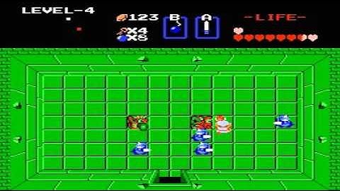 The Legend of Zelda 2nd Quest Level 4