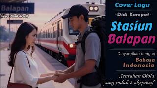 STASIUN BALAPAN - Cover Versi Bahasa Indonesia | Vocal Wanita