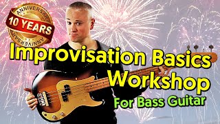Improvisation Basics For Bass [TalkingBass Live Lounge]