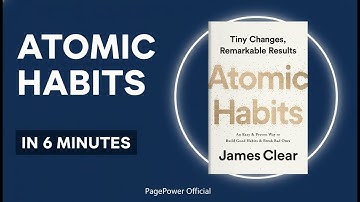 Atomic Habits Summary | 6 Minutes That Will Transform Your Life | James Clear | PagePower Official